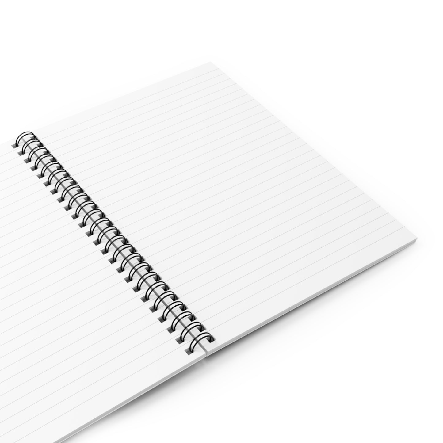 Notebook: Dog Hair Is My Glitter - Ruled Line Spiral Notebook