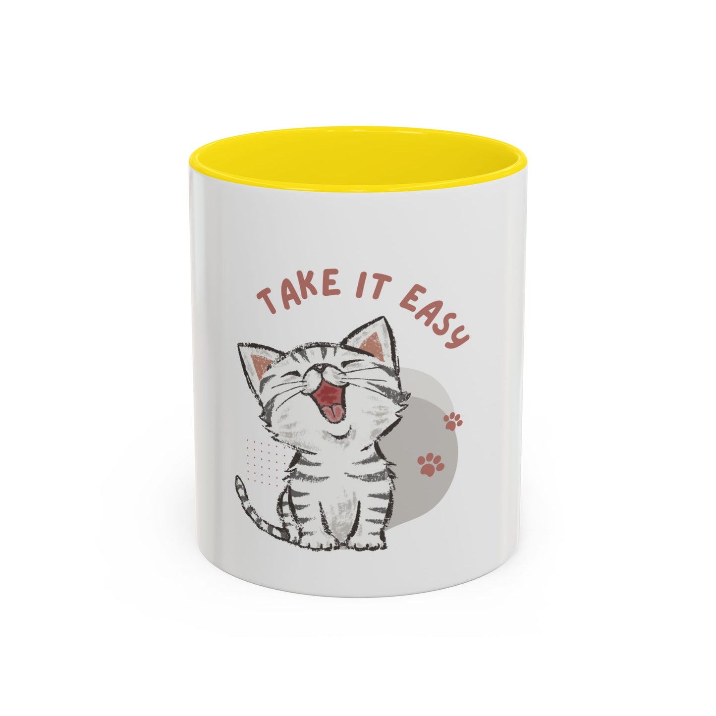 Coffee Mug - take it easy Design 11oz/15oz