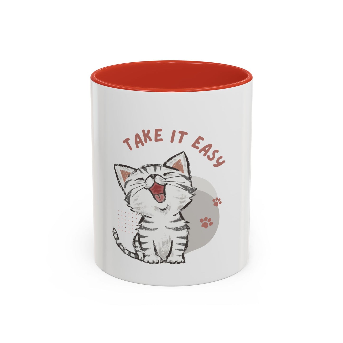 Coffee Mug - take it easy Design 11oz/15oz